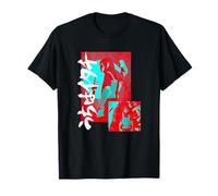 Naruto Shippuden Itachi Blau und Rot Anime T-Shirt