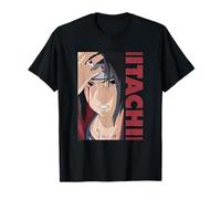 Naruto Shippuden Itachi Block und Name T-Shirt