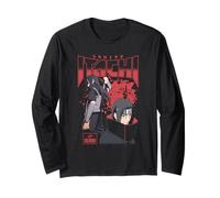 Naruto Shippuden Itachi Uchiha Red Splatter Anime Langarmshirt