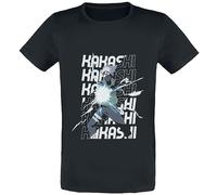 Naruto Shippuden - Kakashi Männer T-Shirt schwarz L 100% Baumwolle Anime, Fan-Merch, TV-Serien