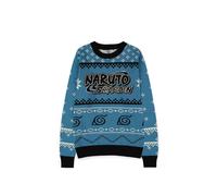 Naruto Shippuden - Logo Weihnachtspullover multicolor in L