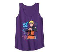 Naruto Shippuden Naruto Kanji Rahmen Tank Top, Damen, Violett, XXL