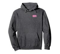 Naruto Shippuden Pink and Teal Sakura Front Back Anime Pullover Hoodie, Unisex für Erwachsene, Anthrazit Meliert, XXL