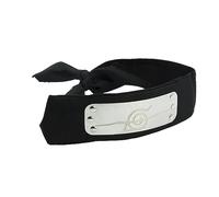 Naruto Shippuden Stirnband Anti Konoha, Für Erwachsene, ABYROL048, Schwarz