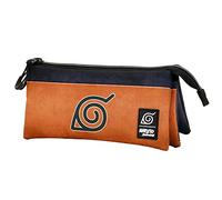 Karactermania Dreifach Federmäppchen Naruto Symbol-ECO Orange