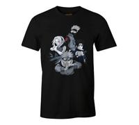cotton division Herren MENARUTTS027 T-Shirt, Schwarz, M