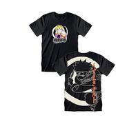 Naruto T-Shirt - Naruto Shippuden Boruto T Shirt - Offizielle Manga Comics Kleidung - Anime Gadget - Tshirt Herren und Damen (DE/NL/SE/PL, Alphanumerisch, XL, Regular, Regular, Schwarz)