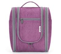 Narwey Klein Kulturbeutel Damen & Kulturbeutel Herren - Kinder Kulturtasche Zum Aufhängen & Männer Kosmetiktasche - Waschtasche für Frauen & Mädchen (Lila (Klein))