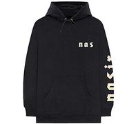 Nas - Symbols - Hoodie - Schwarz - L - 80% Baumwolle, 20% Polyester,Schweiß Schwarz L