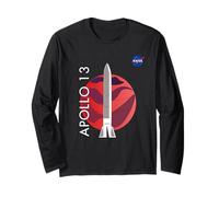 NASA Apollo 13 Mission Meatball Logo Langarmshirt