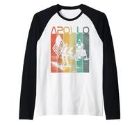 NASA Apollo 50th Retro-Vintage-Space Raglan