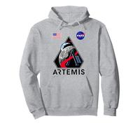 NASA Artemis II Mission Patch Gedenken Meatball Logo Pullover Hoodie