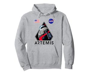 NASA Artemis II Mission Patch Gedenken Meatball Logo Pullover Hoodie