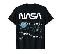 NASA Artemis Mission Erkundung Insignia Worm Logo T-Shirt