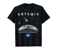 NASA Artemis Orion Mond Insignia Meatball Logo T-Shirt