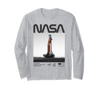 NASA Artemis SLS Space Launch System Worm Insignia Logo Langarmshirt