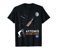 NASA Artemis SLS We Are Going to the Moon Insignia Logo T-Shirt
