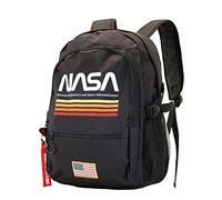 NASA Black-FAN HS Fight Rucksack, Schwarz