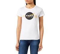 Nasa Damen Wonasadts067 T-Shirt, weiß, XXL
