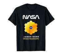 NASA James Webb Space Teleskop JWST Worm Insignia ESA CSA T-Shirt