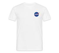 NASA Klassisches Logo Als Brustlogo Männer T-Shirt