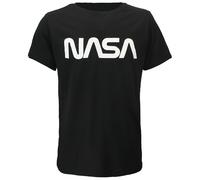 NASA Logo T-Shirt Schwarz - Offizielles Merchandise Größe: M Schwarz