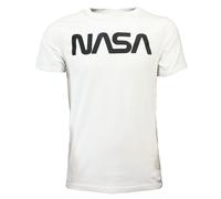 NASA-Logo-T-Shirt weiß - offizielles Merchandise Größe: XXL Weiß