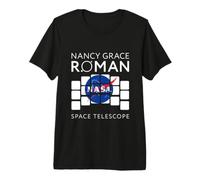 NASA Nancy Grace Roman Space Teleskop Insignia Logo Premium T-Shirt