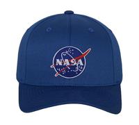 Nasa Offizielles Lizenzprodukt Insignia Flexfit Cap (Blau), Groß/X-Large
