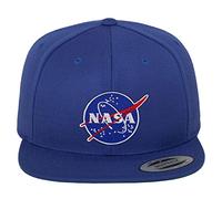 Nasa Offizielles Lizenzprodukt Insignia Premium Snapback Cap (Blau), Einheitsgröße