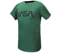 NASA T-Shirt Grün Schwarz Logo XL Grün