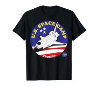 NASA U.S. Space Camp Shuttle Badge Graphic T-Shirt