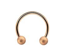 Nasenpiercing ADELIA´S "Piercing Nasenpiercing", Damen, Gr. onesize, rosa (rosegold), Stahl, Piercings, Aus 316l Stahl PVD Rosegold beschichtet (77638133-0) rosegold