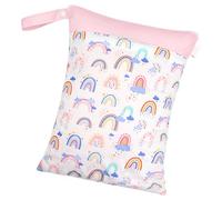 Nasstasche für Badeanzug | 2 Reißverschlusstaschen, wasserdichte Tasche, Nass- Trockenbeutel für Badeanzüge - Schwimm- , Yoga- Sporttasche, waschbare tragbare Organizer-Taschen, Reise-Wäschebeu