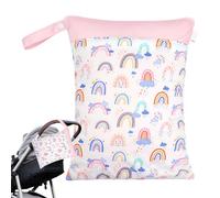 Nasstasche für Badeanzug und Handtücher, Nasstasche für Badeanzüge - Wasserdichte Nass- und Trockentaschen für Badeanzüge mit 2 Reißverschlusstaschen | Schwimm-Yoga-Sporttasche, wiederverwendbare Reis