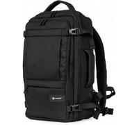 Natec Camel Lite Rucksack 15,6 Zoll, Ryanair Handgepäck 40x30x20, Schwarz | Reiserucksack mit Laptopfach, 19 L, 3 Fächern und 10 Taschen - Travel Backpack für Flugzeug, Arbeit, Uni und Reise
