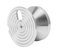 NATEFEMIN Uhrwerk-Halterung, Edelstahl, Mehrzweck-Profi-Reparatur-Basis, tragbar, kleine Uhren-Reparaturwerkzeug, Uhrenzubehör