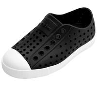 Native Shoes Unisex-Kinder Jefferson Junior Wasserschuh, Jiffy Black/Shell Weiß
