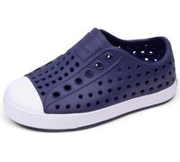 Native Shoes Unisex-Kinder Jefferson Wasserschuh, Regatta Blue/Shell Weiß