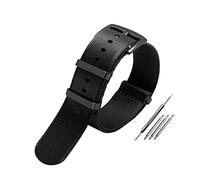 Nato-Nylonarmband 20mm - 23mm Wasserdichtes Uhrenarmband Atmungsaktives und schweißableitendes Uhrenzubehör, 21mm