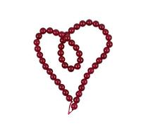 Natürlich, glatt, roter Rubin, Jade-Edelstein, rund, lose Perlen, Strand, Steinkette, Perlen, Basteln, Kristall, Halbfabrikate für die Schmuckherstellung, rot, praktisch und praktisch, langlebig