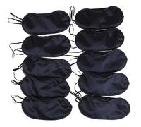 Natürliche Augenhaut, Schlafaugenmasken aus Seide, 10 Stück, Augenabdeckung, Schlafaugenmaske aus Seide(10 Eye Mask)