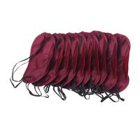 Natürliche Augenhaut, Schlafaugenmasken aus Seide, 10 Stück, Augenabdeckung, Schlafaugenmaske aus Seide(Eyeshade-01)