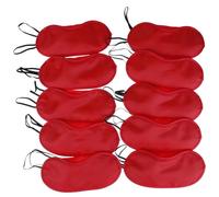 Natürliche Augenhaut, Schlafaugenmasken aus Seide, 10 Stück, Augenabdeckung, Schlafaugenmaske aus Seide(10 Eye Mask-02)