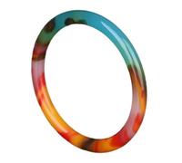 Natürliche Jade und roter Achat Armband für Frauen, elegantes Rundstab-Design, für besondere Anlässe