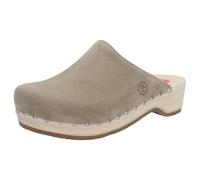 Natur Toeffler von Berkemann aus Echtleder mit Einer Holzsohle aus Pappelholz Unisex Holzschuhe Leder Clogs Damenclogs Schwedenclogs Holzclogs