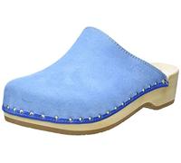 Natur Toeffler von Berkemann aus Echtleder mit Einer Holzsohle aus Pappelholz Unisex Holzschuhe Leder Clogs Damenclogs Schwedenclogs Holzclogs