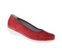 Natural Feet Ballerina Catharina, mit Memolatex-Einlegesohle 39 rot Damen Ballerinas 39 rot