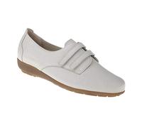 Natural Feet Damen Kletter Frieda aus echtem Hirschleder in Weite H, geeignet bei Hallux Valgus, weiche Damenschuhe mit losen Einlagen 39 beige