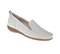 Natural Feet Damen Slipper Clara aus echtem Hirschleder in Weite H, geeignet bei Hallux Valgus, weiche Schuhe mit Einlegesohlen 35 beige